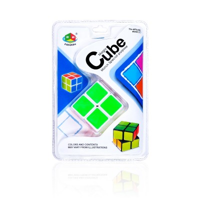 Double blister Packing! Hot selling 2X2X2 magic cube(5.0CM) for education and fun OEM SUPPORTED