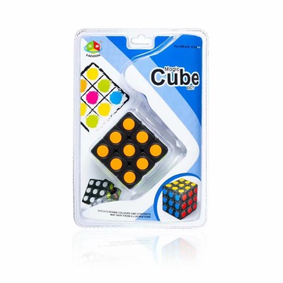 6cm 3x3 ABS plastic Dot cube